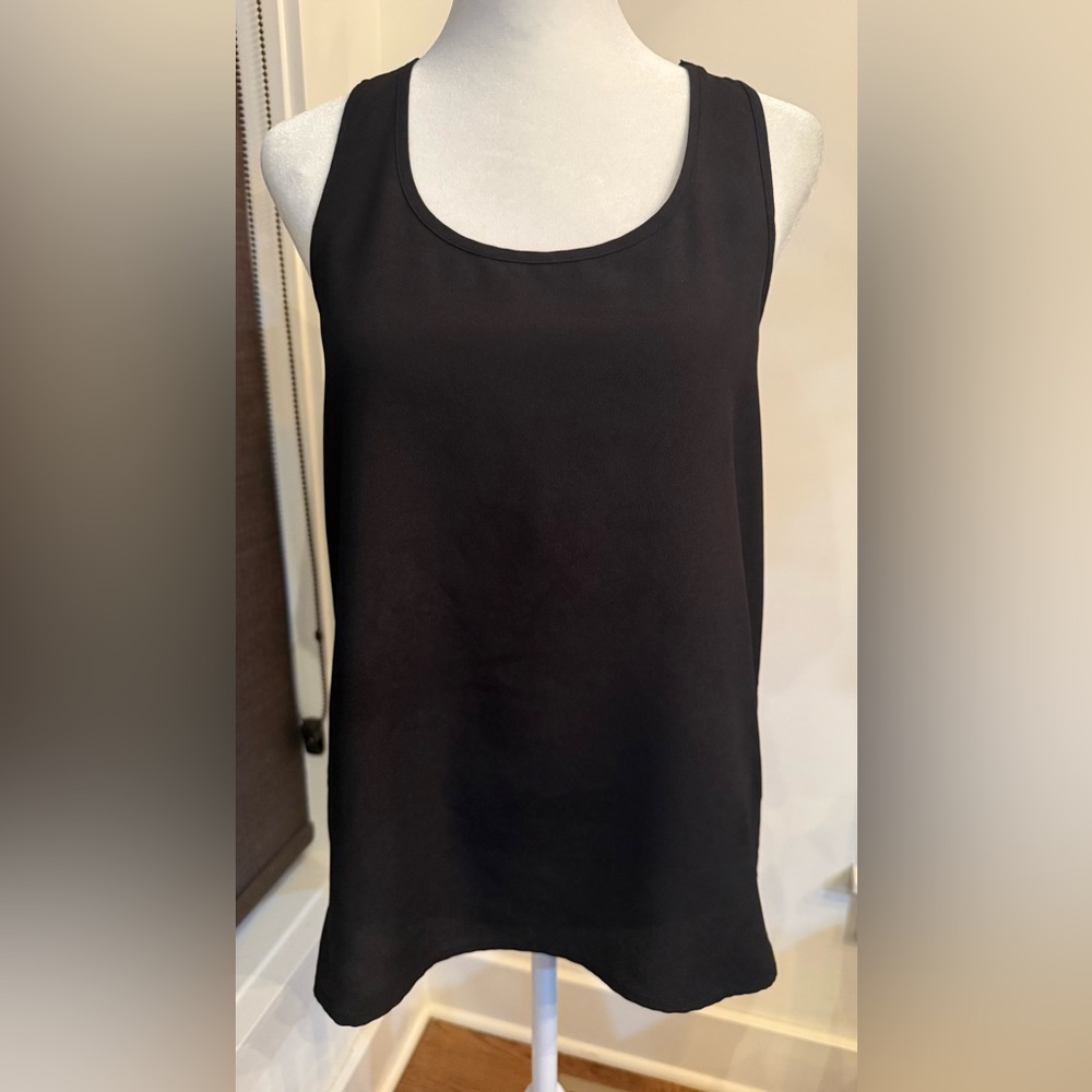 Soprano. Black Racerback Tank. Size Small.